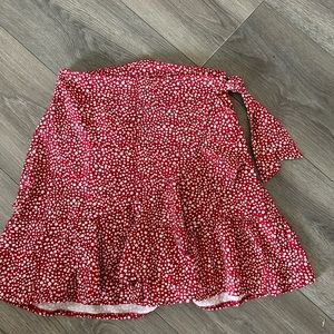 Amazon front tie skirt